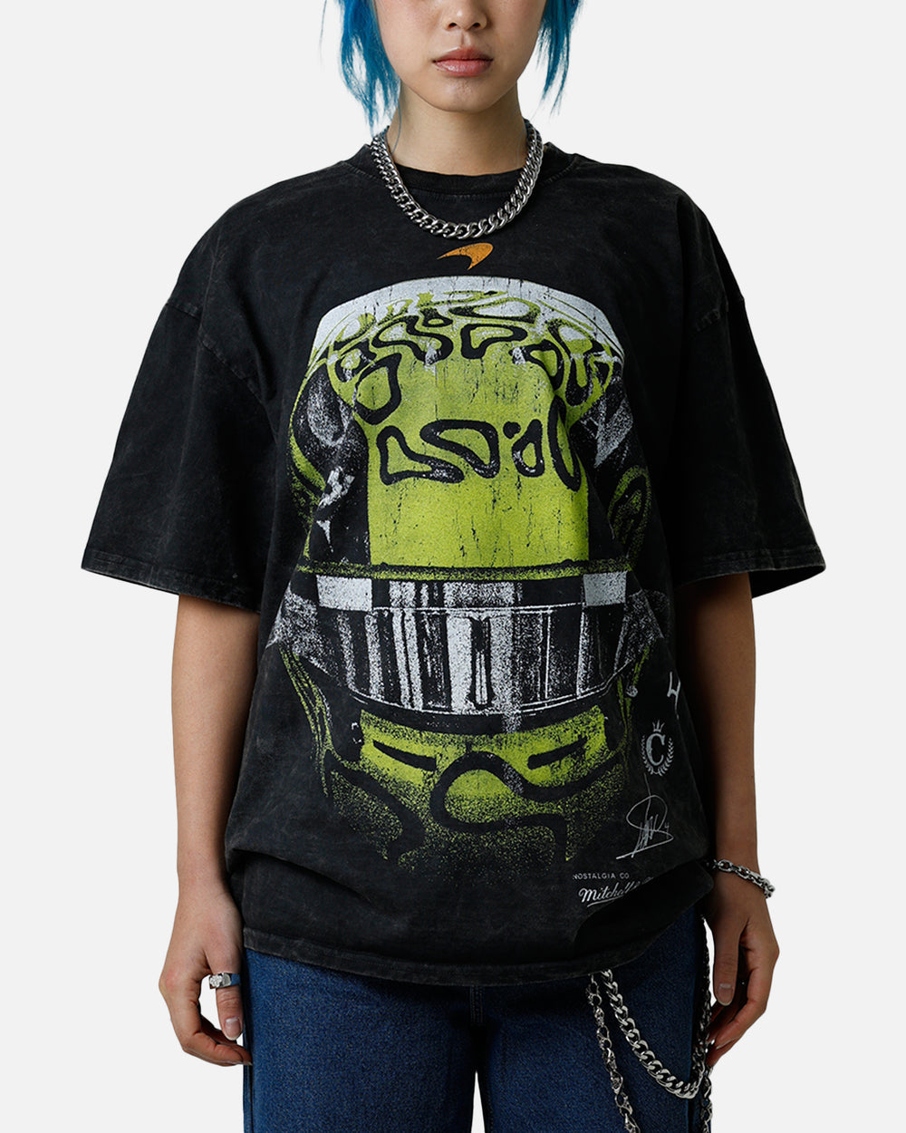 Culture Kings X Mclaren Lando Norris 'Vegas Grand Prix 2024' Helmet T-Shirt