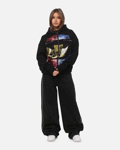73Studio x Halo 2 Red Vs Blue Split Hoodie