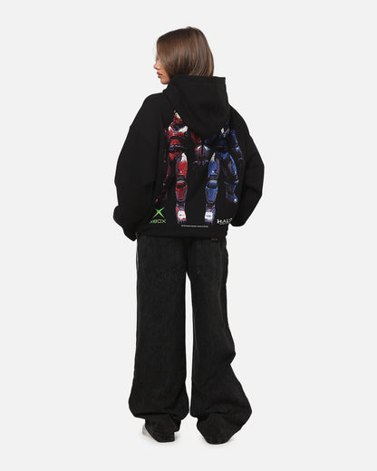 73Studio x Halo 2 Red Vs Blue Split Hoodie