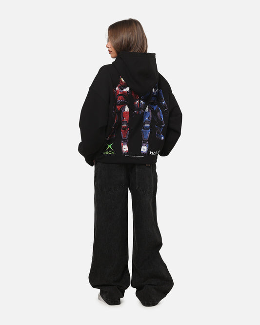73Studio x Halo 2 Red Vs Blue Split Hoodie