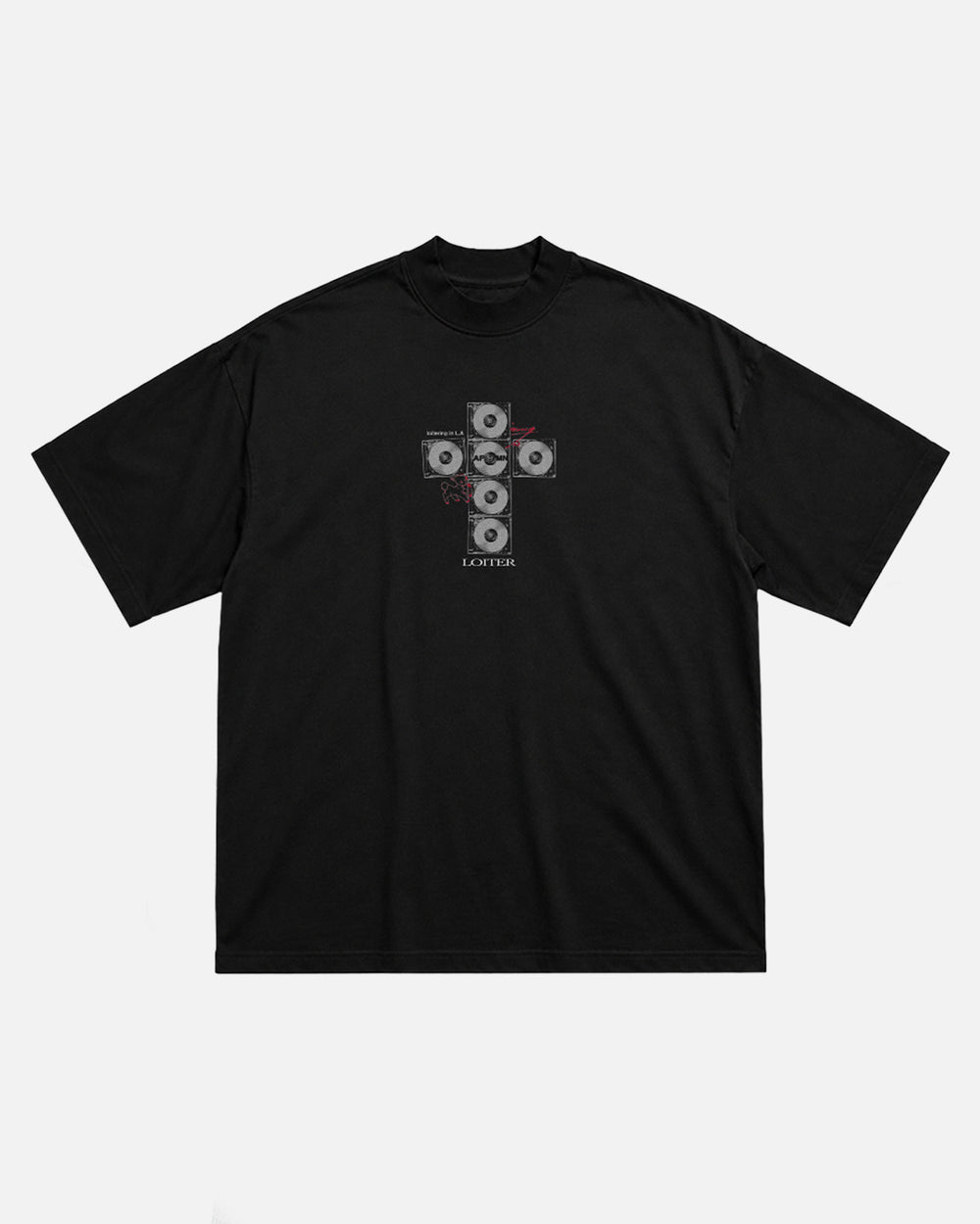 Loiter x After Midnight Cross T-Shirt