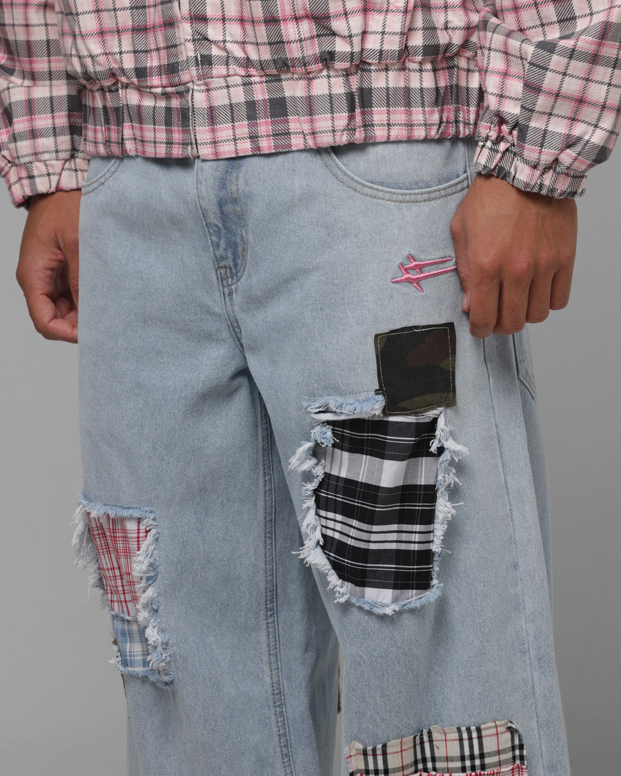 Patchwork Jeans