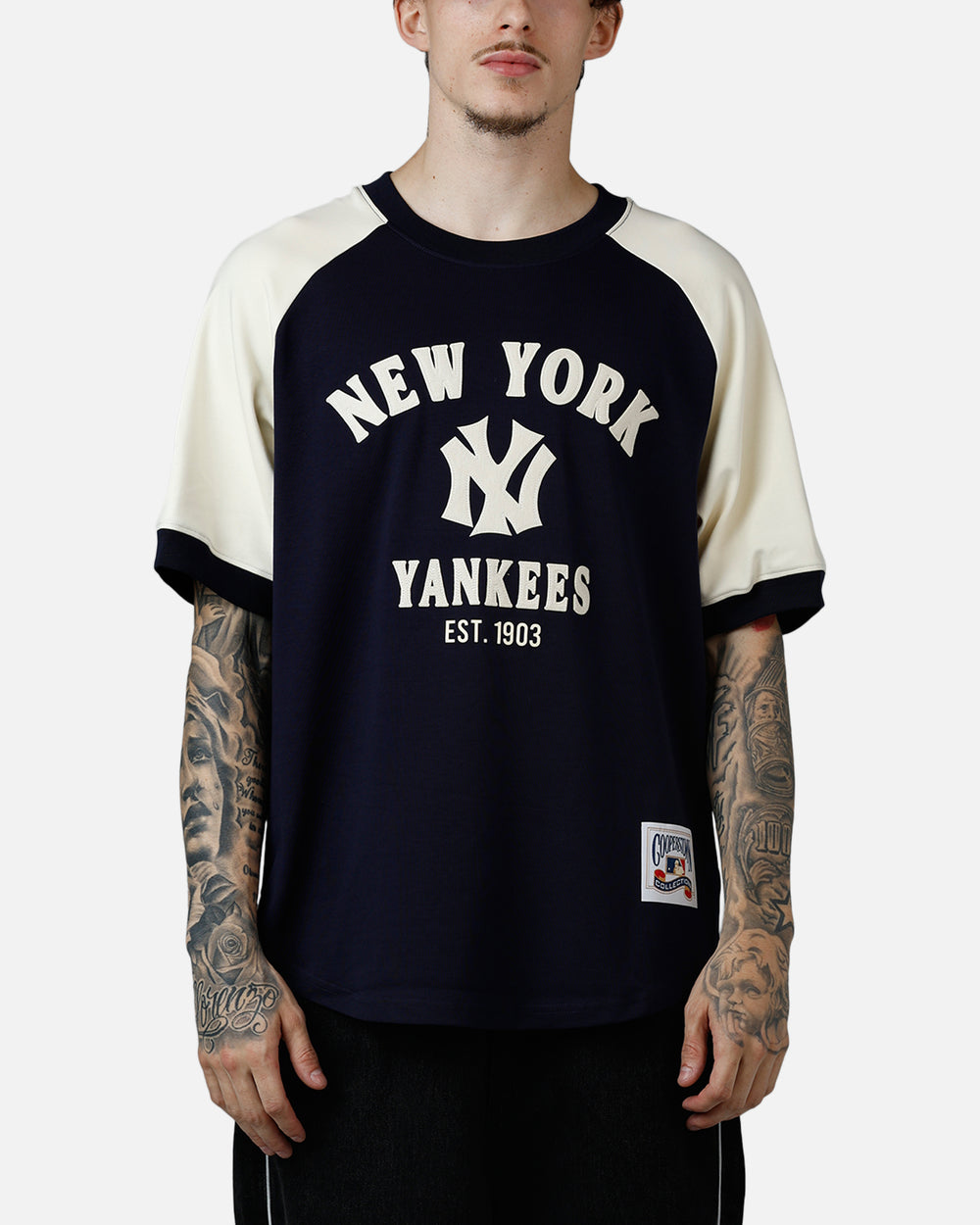 New York Yankees Double Knit Raglan T-Shirt