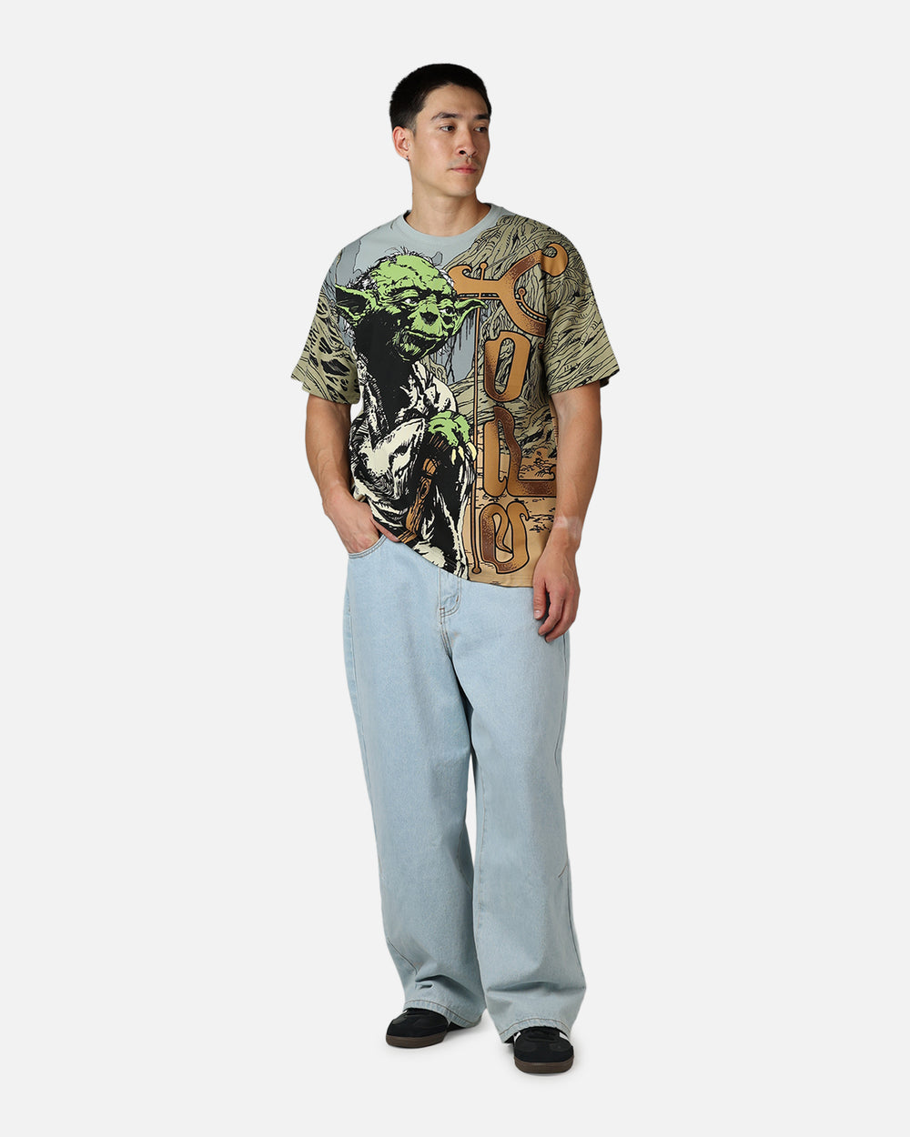 Star Wars Yoda All Over Print T-Shirt