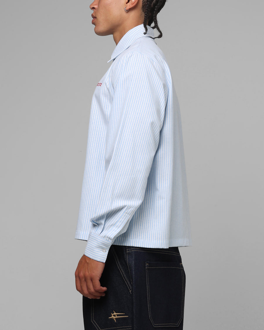 Loiter x Yu-Gi-Oh! Blue Eyes Button Up Shirt