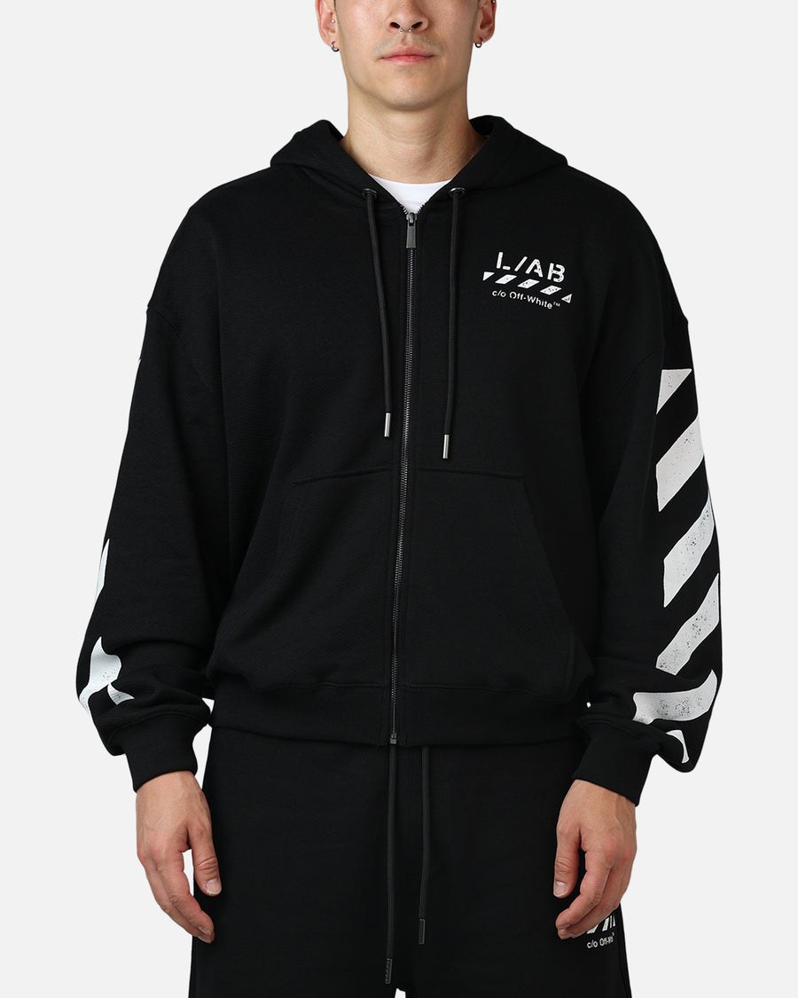 Diag Full Zip Hoodie