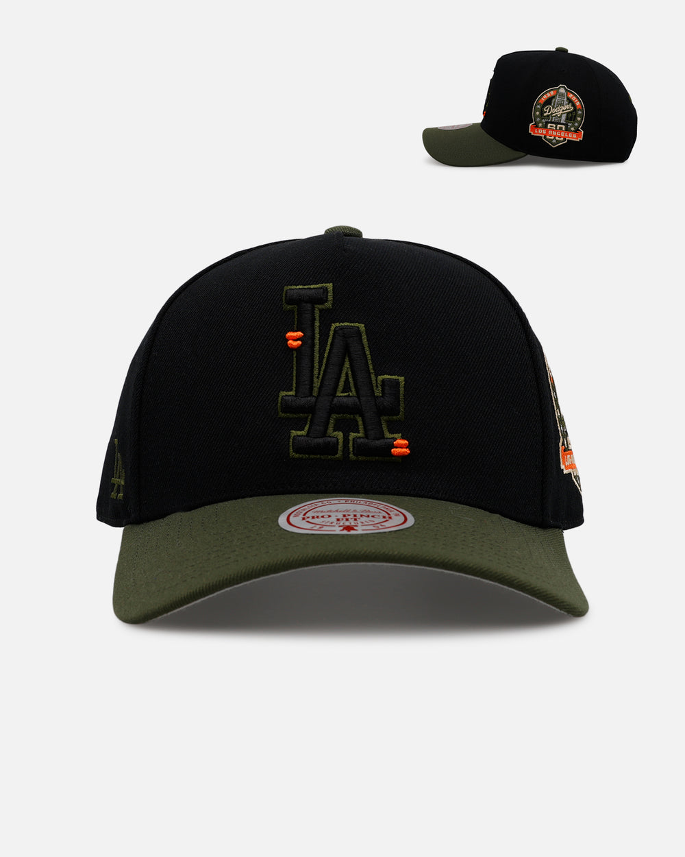 Los Angeles Dodgers 'Olive Cargos' Pro Pinch Snapback