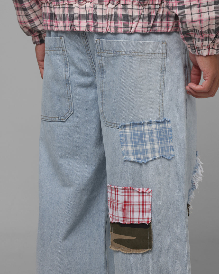 Patchwork Jeans