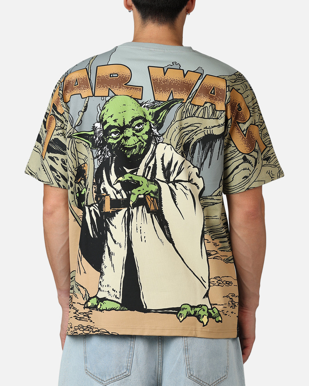 Star Wars Yoda All Over Print T-Shirt