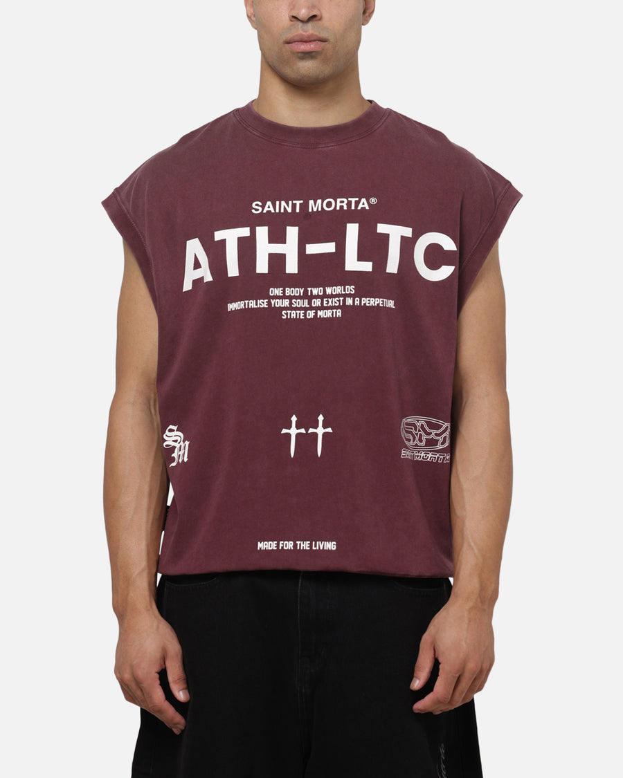 Athletc Cut Off Sweat T-Shirt