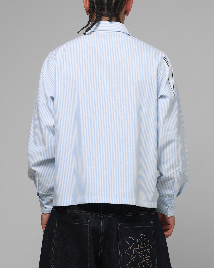 Loiter x Yu-Gi-Oh! Blue Eyes Button Up Shirt