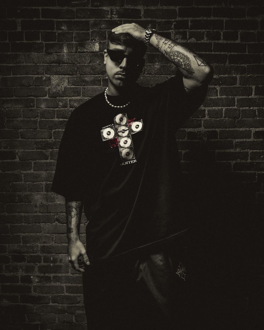 Loiter x After Midnight Cross T-Shirt
