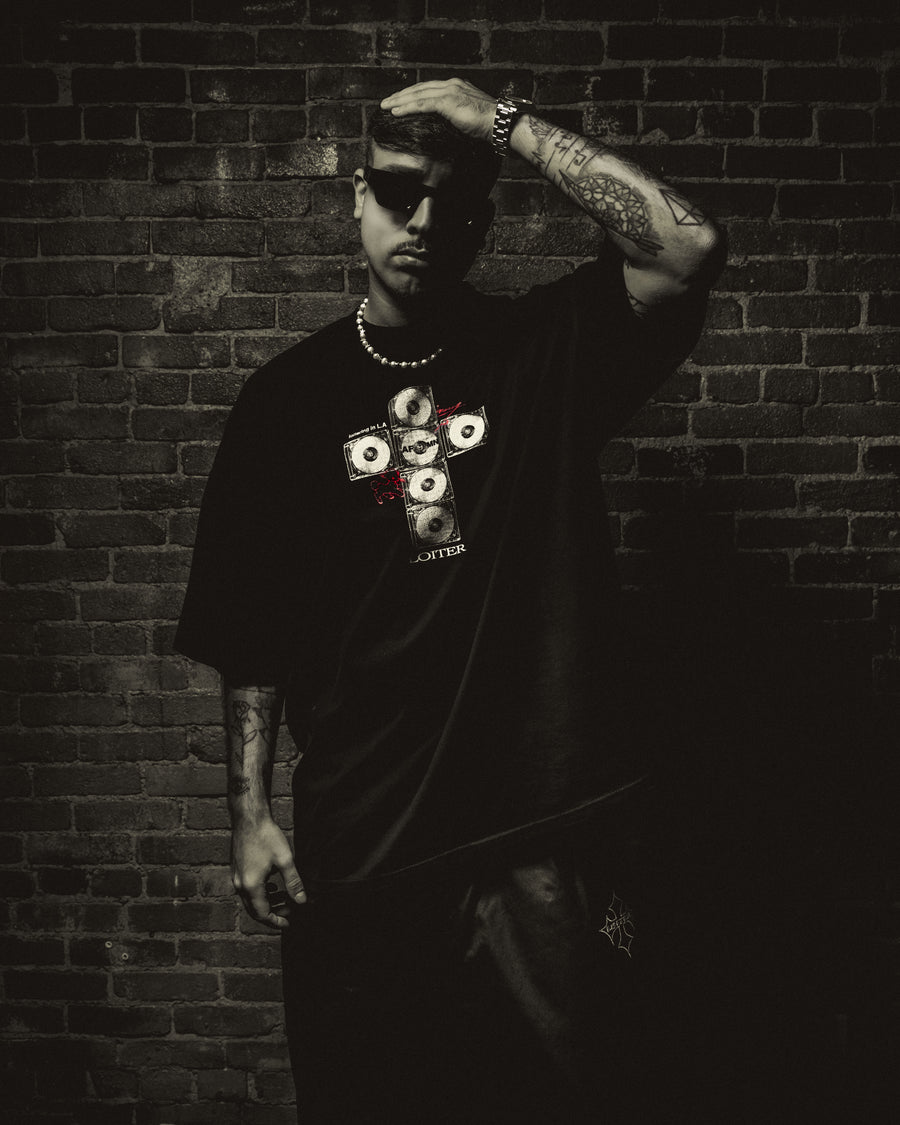 Loiter x After Midnight Cross T-Shirt